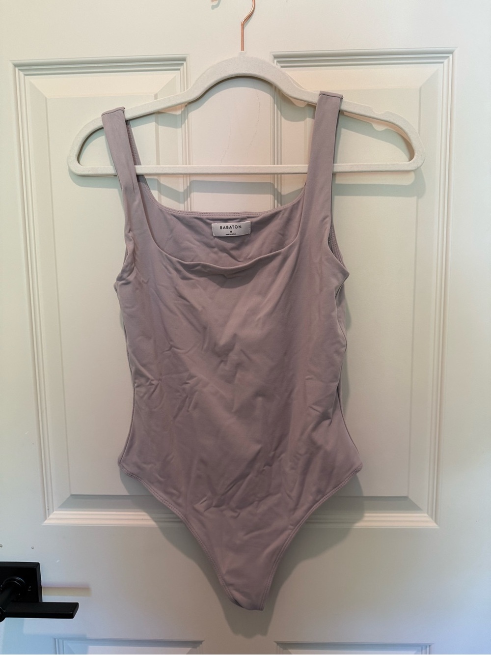 Babaton Lilac Scoop Neck Bodysuit